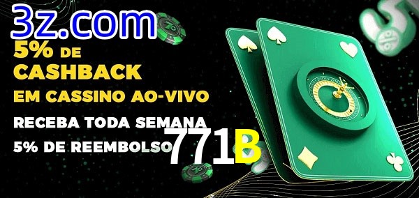 Promoções do cassino ao Vivo 771B
